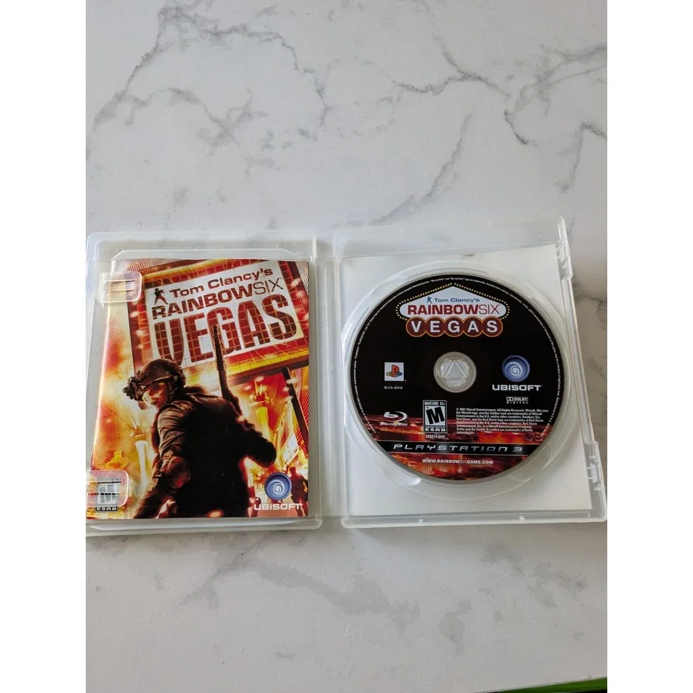 Rainbow Six Vegas Sony PlayStation 3 PS3 Complete CIB Tested Working